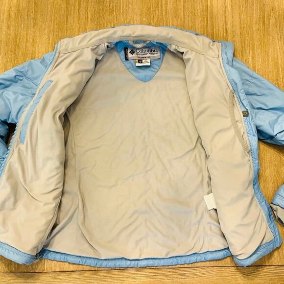 Columbia Women’s Titanium Tech Lightweight Ski Jacket/Light Blue/Gray-Size M - Picture 7 of 12